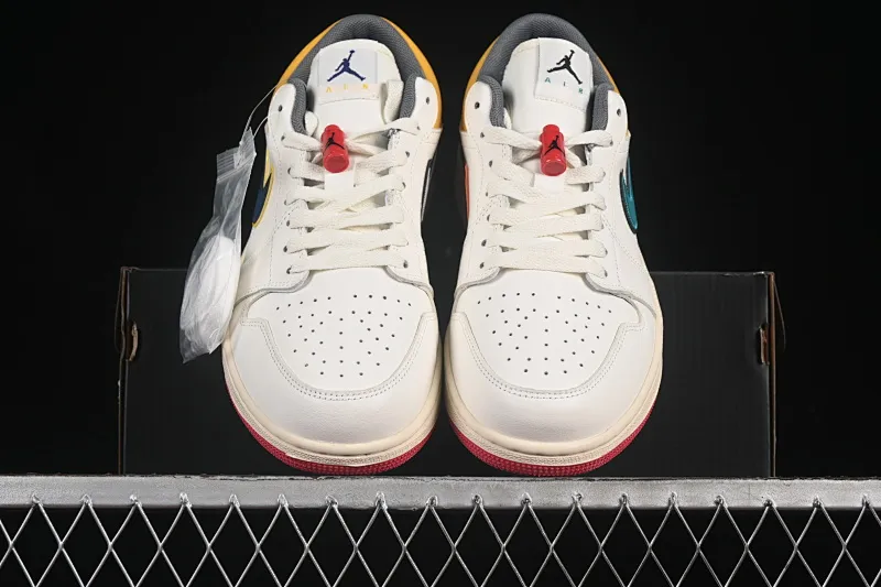 All categories Air Jordan Jordan series basketball shoes Air Jordan 1 Low Air Jordan 1 Low AJ1 Joe 1 mandarin duck hook low-top cultural and leisure sports sneakers HV4511-133